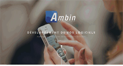 Desktop Screenshot of ambin.fr