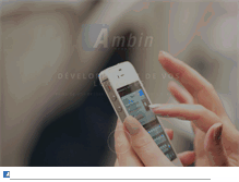 Tablet Screenshot of ambin.fr